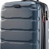 Samsonite Omni PC Hardside Expandable Luggage with Spinner Wheels, Teal, Carry-On 20-Inch samsonite freeform