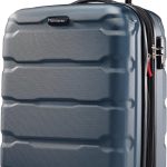 Samsonite Omni PC Hardside Expandable Luggage with Spinner Wheels, Teal, Carry-On 20-Inch samsonite freeform