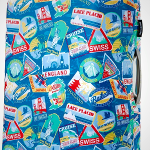 Samsonite City Print Luggage Cover, Extra Large - Protective Travel Accessory