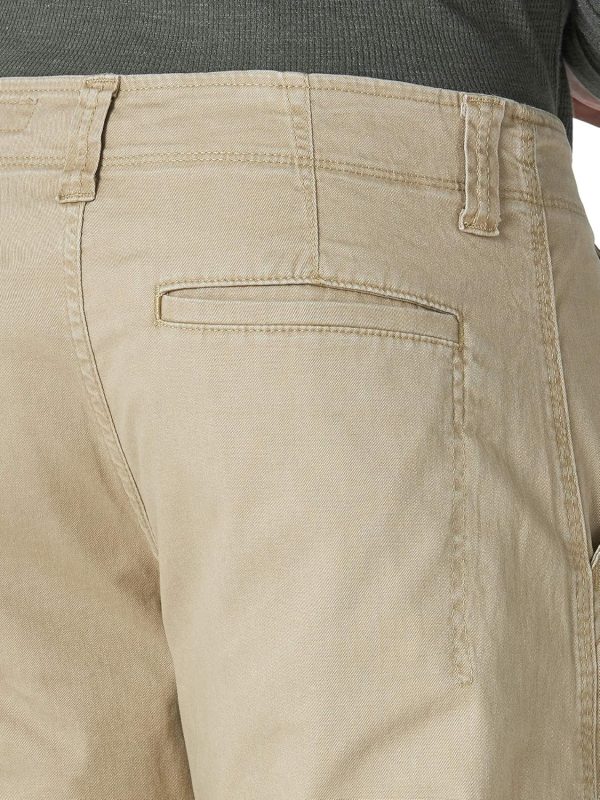 Wrangler Authentics mens Relaxed Fit Stretch Cargo Pant-4