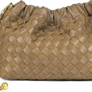 Joryin Woven Women's Crossbody Bag & Evening Purse, Trendy Dumpling Clutch & Hobo Cloud Shoulder Bag Trendy Dumpling Clutch shopify