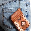 Montana West Wrangler Western Card Wallet for Women Aztec Credit Card Holder for Women western university
