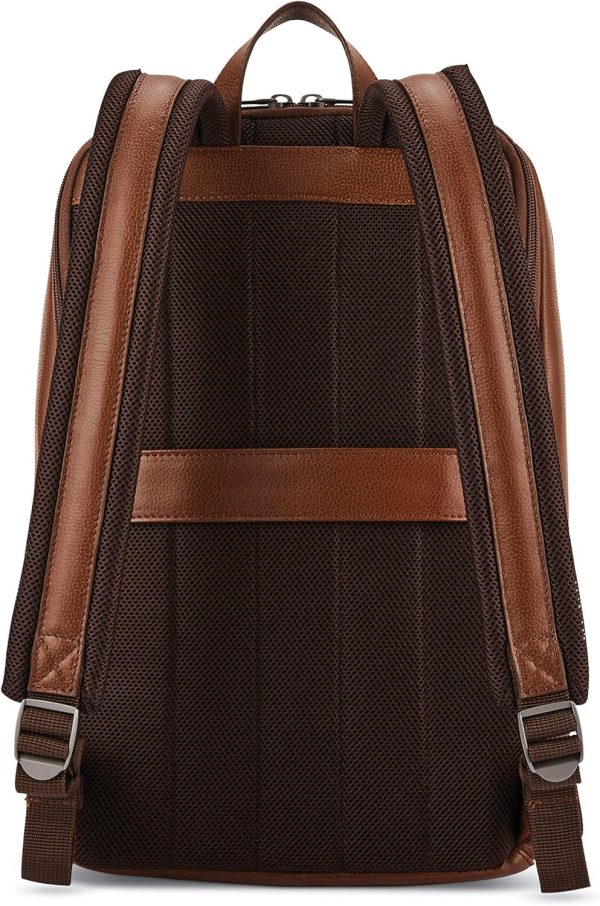 Samsonite Classic Leather Slim Backpack-1