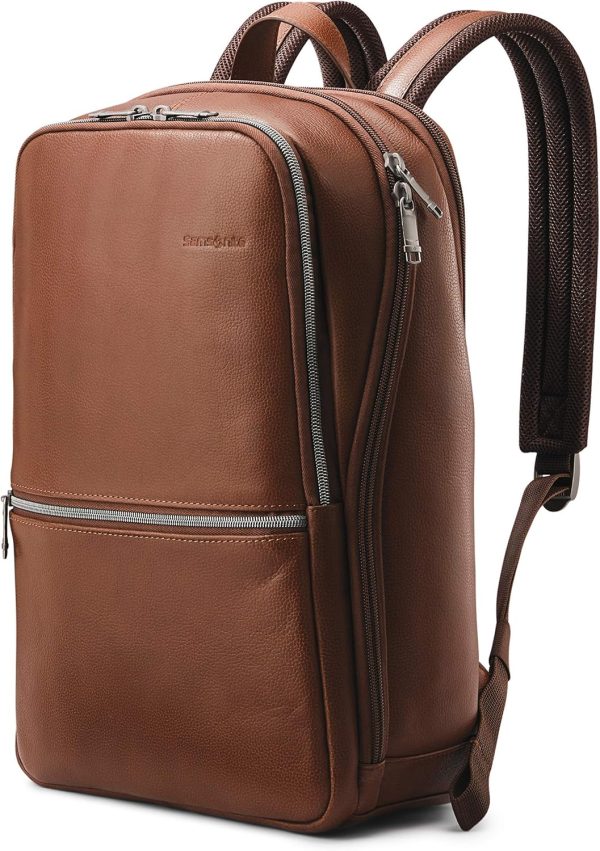 Samsonite Classic Leather Slim Backpack samsonite