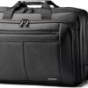 Samsonite Classic Multi Gusset Toploader Briefcase, Black, Triple Gusset 15.6-Inch samsonite cosmolite