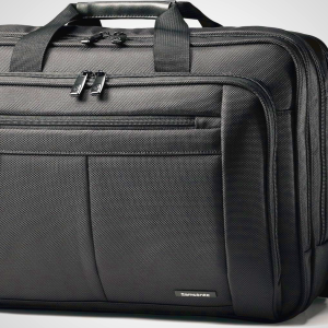 Samsonite Classic Multi Gusset Toploader Briefcase, Black, 15.6-Inch