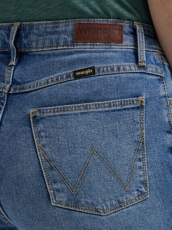 Wrangler Women's High Rise True Straight Fit Jean-4