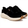 Dr Scholls Hannah Retro Sneaker Womens Black Ribbed Fashion