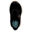 Dr Scholls Hannah Retro Sneaker Womens Black Ribbed Fashion