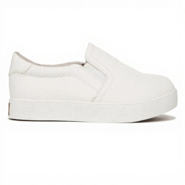 Dr Scholls Madison Sneaker Womens White Snake Skin Fashion