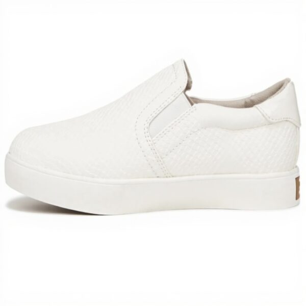 Dr Scholls Madison Sneaker Womens White Snake Skin Fashion