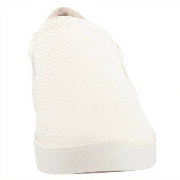 Dr Scholls Madison Sneaker Womens White Snake Skin Fashion