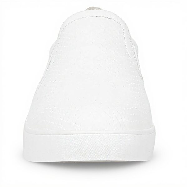 Dr Scholls Madison Sneaker Womens White Snake Skin Fashion