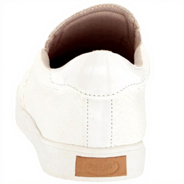 Dr Scholls Madison Sneaker Womens White Snake Skin Fashion