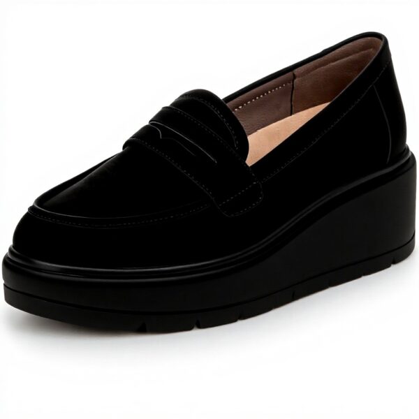 Dr Scholls Womens Nice Day Max Slip on Loafer Black