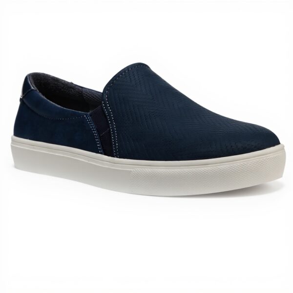 Dr Scholls Womens Nova Sneaker Navy Blue Comfort Slip-On