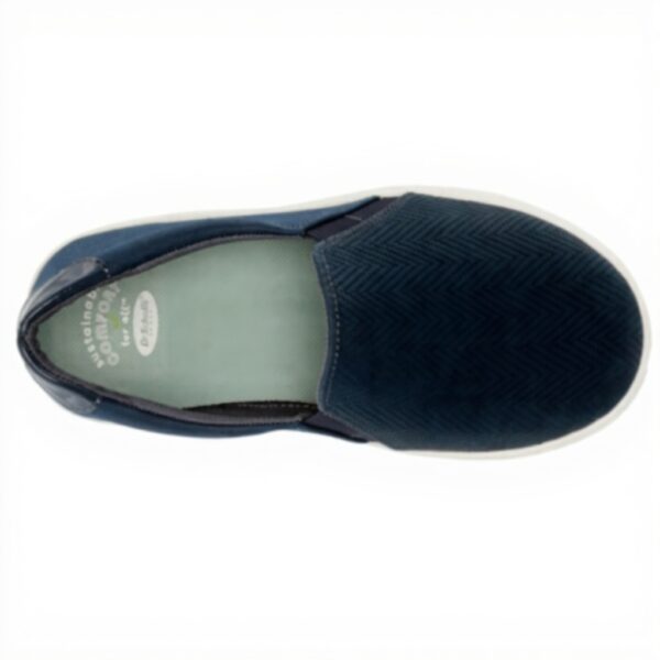 Dr Scholls Womens Nova Sneaker Navy Blue Comfort Slip-On