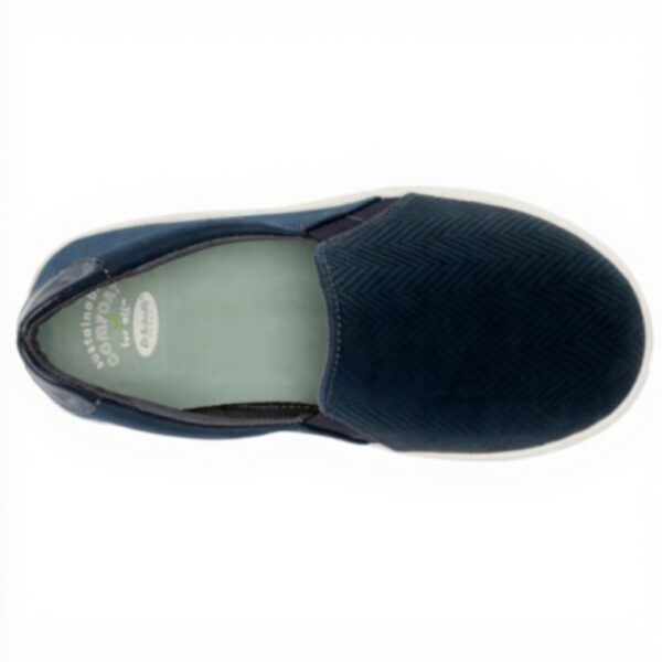 Dr Scholls Nova Sneaker Womens Navy Blue Comfort Slip-On