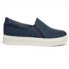 Dr Scholls Nova Sneaker Womens Navy Blue Comfort Slip-On