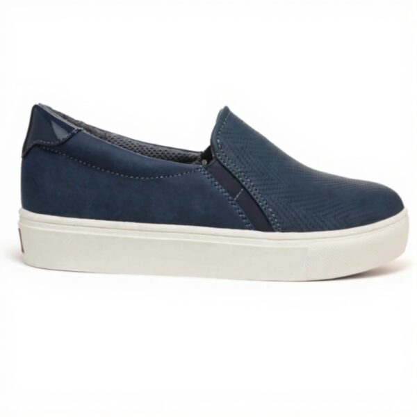 Dr Scholls Nova Sneaker Womens Navy Blue Comfort Slip-On