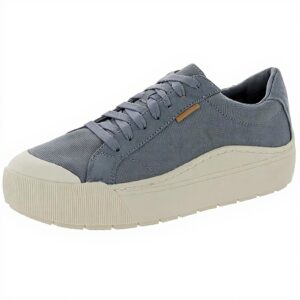 Dr Scholls Womens Time Off Sneaker Summer Blue Canvas