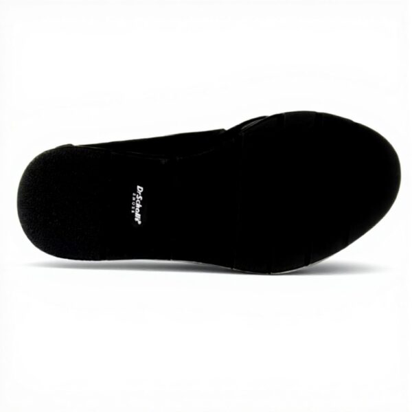 Dr Scholls Women Webster Loafer Black Patent Microfiber Comfort