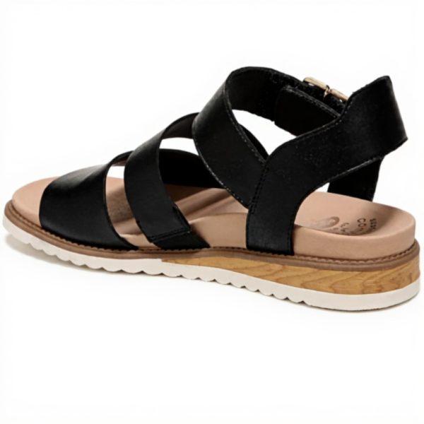 Dr Scholls Women Island Glow Strappy Flat Sandal Comfort