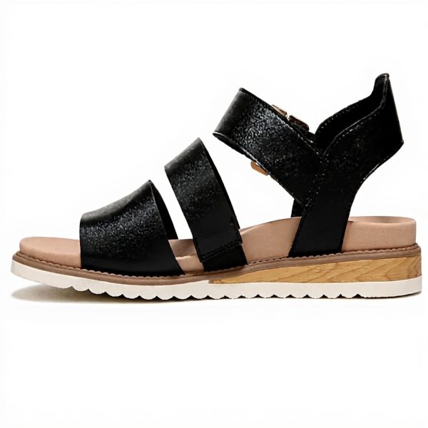 Dr Scholls Women Island Glow Strappy Flat Sandal Comfort