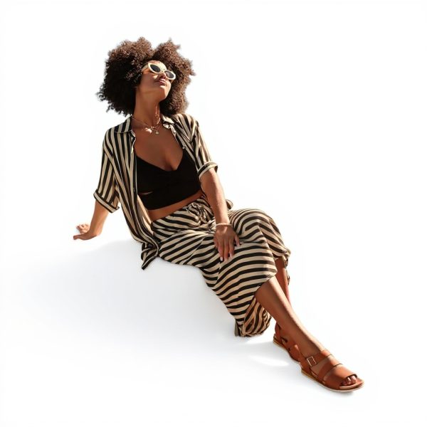 Dr Scholls Women Island Glow Strappy Flat Sandal Comfort