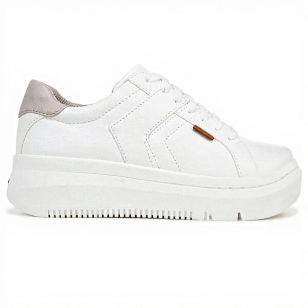 Dr Scholls Womens Sadie Oxford White Fashion Trainers
