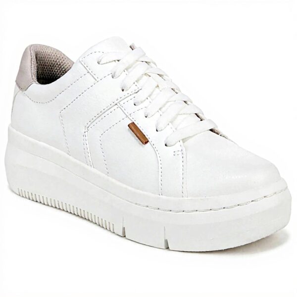 Dr Scholls Womens Sadie Oxford White Fashion Trainers