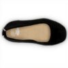 Dr Scholls Womens Wexley Ballet Flat Black Comfort Shoes