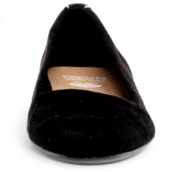 Dr Scholls Womens Wexley Ballet Flat Black Comfort Shoes