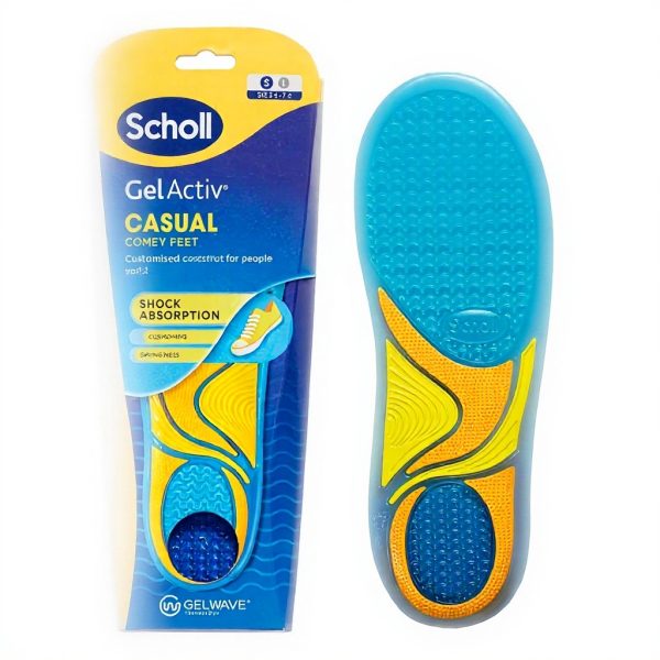 Scholl GelActiv Casual Insoles Women Memory Foam Comfort
