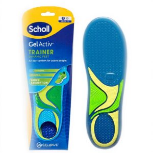 Scholl GelActiv Trainer Insoles Women GelWave Technology Comfort