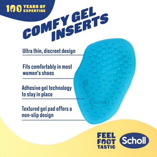 Scholl Ball of Foot Gel Cushions GelActiv Technology