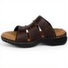 Dr Scholls Gordon Sandals Leather Memory Foam Mens Shoes