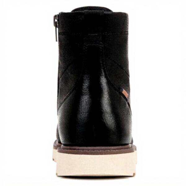 Dr Scholls Mens Manchester Lace Up Boot Black Smooth 12 M