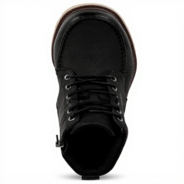 Dr Scholls Mens Manchester Lace Up Boot Black Smooth 12 M