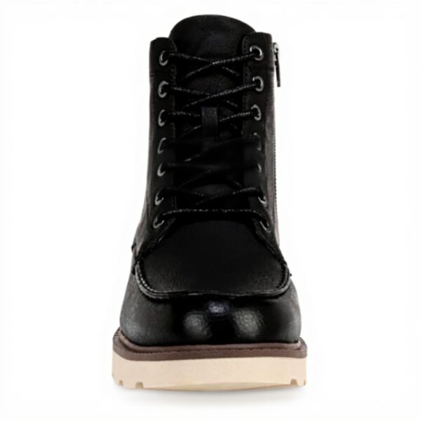 Dr Scholls Mens Manchester Lace Up Boot Black Smooth 12 M