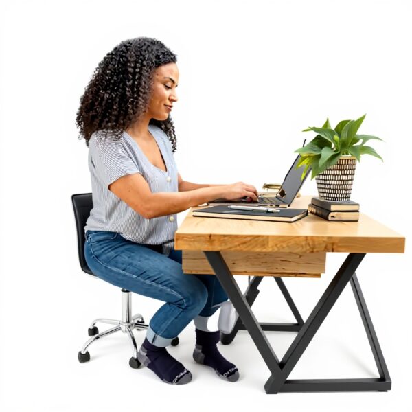 Dr Scholls Womens Knee High Socks Diabetic Comfort White