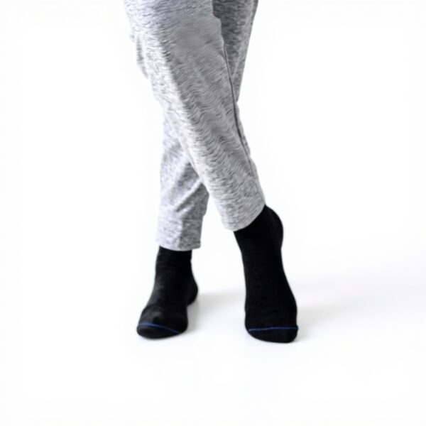 Dr Scholls Womens Casual Socks 4-Pack Black Ankle