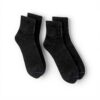 Dr Scholls Womens Casual Socks 4-Pack Black Ankle
