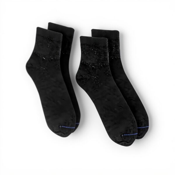 Dr Scholls Womens Casual Socks 4-Pack Black Ankle