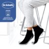Dr Scholls Womens Casual Socks 4-Pack Black Ankle