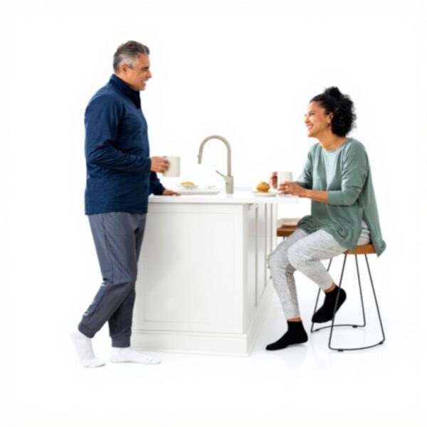 Dr Scholls Womens Casual Socks 4-Pack Black Ankle