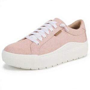 Dr Scholls Womens Go Sneaker Blush Pink Fabric Comfort