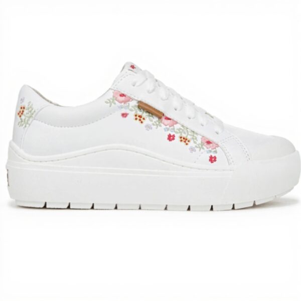 Dr Scholls Womens Time Off Sneaker White Multi Fashion