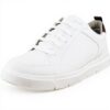Dr Scholls Mens Sneakers White Smooth Comfort Lace Up