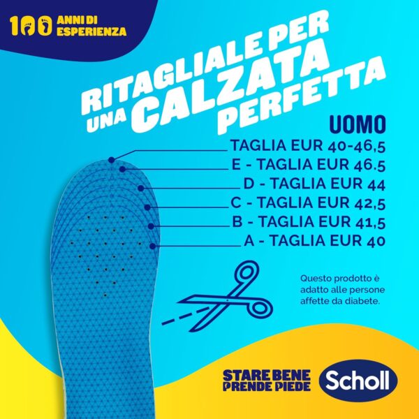 Scholl GelActiv Insoles Memory Foam GelWave Shock Absorbing-6